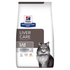 Croquettes Chat Hill's l/d Liver Care Poulet 1,5 kg