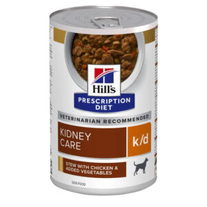 Pâtée en boîte Chien Hill's k/d Kidney Care au poulet et légumes mijotés 12 x 354 g