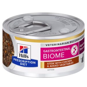 Pâtée en boîte Chat Hill's Gastrointestinal Biome Poulet 24 x 82 g